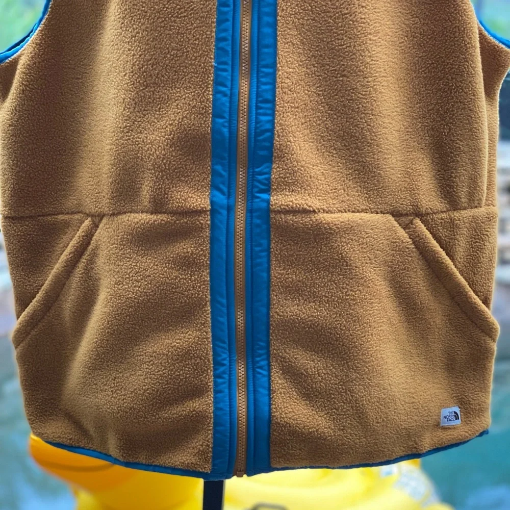 NORTH FACE CARBONDALE‎ VEST BROWN/BLUE